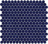 0,93m² -Mozaiek Coins Venice Kobalt Blauw