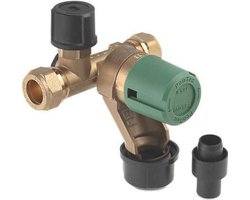 Pentec Boiler Inlaatcombinatie 8 bar 2x15 mm knel