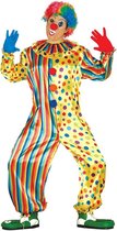 Fiestas Guirca - Jumpsuit Clown L (52-54) - Carnavalskleding - Carnavals kostuum - carnavalskleding heren - verkleedkleding