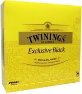 Twinings Exclusive black tea envelop 100 stuks