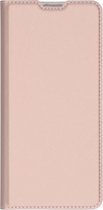 Dux Ducis Slim Softcase Booktype Samsung Galaxy A71 hoesje - Rosé Goud
