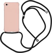 iMoshion Color Backcover met koord iPhone SE (2020) / 8 / 7 hoesje - Roze