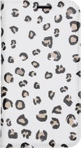 Design Softcase Booktype iPhone Xr hoesje - Panter