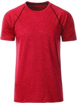 James and Nicholson - Heren Sportshirt (Rood)