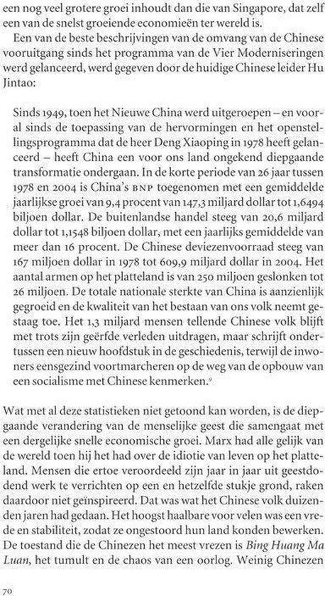 tekst over de economische ontwikkeling van China