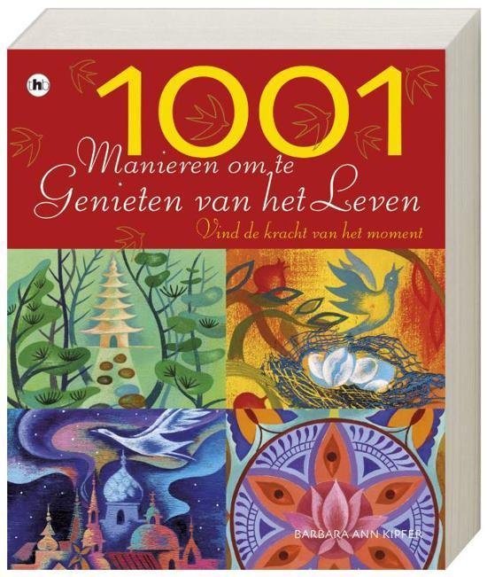 Cover van het boek '1001 manieren om te genieten van het leven' van B> Kipfer