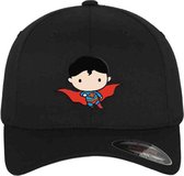 DC Comics Superman Flexfit pet -S/M- Superman Comic Zwart