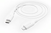 Câble Hama USB-C vers Lightning - 1 mètre - Blanc