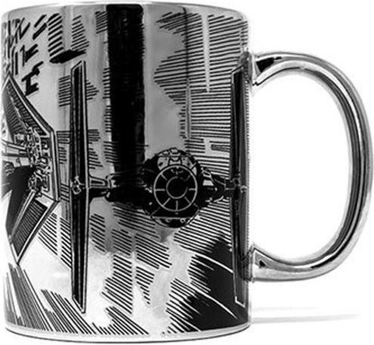 Star Wars - Tie Attack Metallic Mug