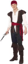 Compleet piratenpak | Piraat kostuum heren maat XL (56-58)