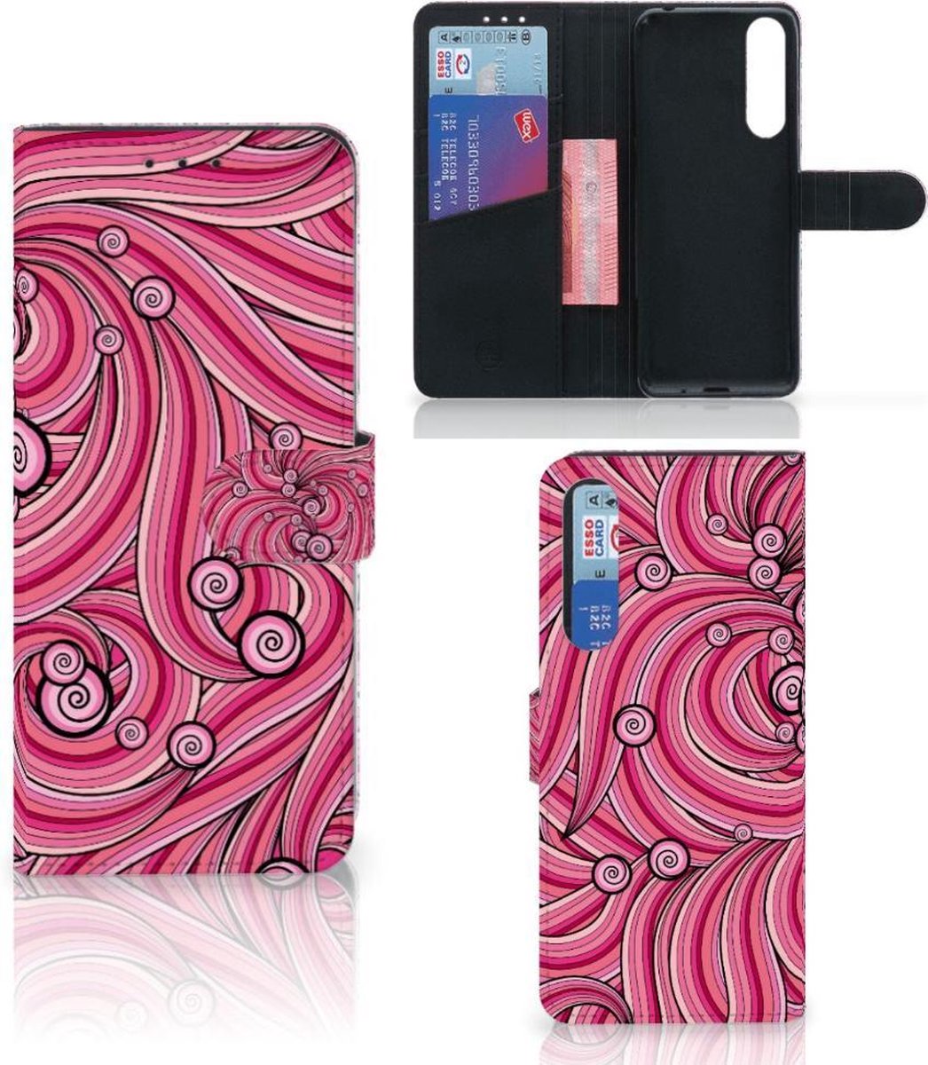 Sony Xperia 1 II Hoesje Swirl Pink
