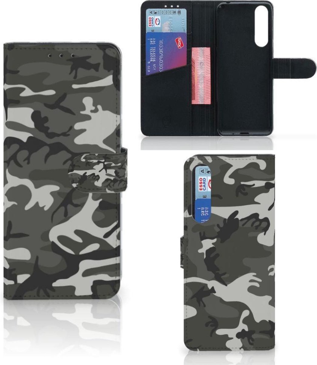 Sony Xperia 1 II Telefoon Hoesje Army Light
