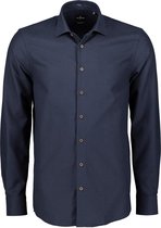 Jac Hensen Overhemd - Modern Fit - Blauw - 3XL Grote Maten