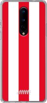 OnePlus 8 Pro Hoesje Transparant TPU Case - Sparta Rotterdam #ffffff