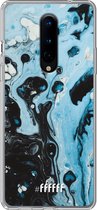 OnePlus 8 Hoesje Transparant TPU Case - Melted Opal #ffffff