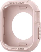 Spigen Rugged Armor Apple Watch (44mm) Case - Roze Goud