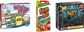 Spellenbundel - Bordspellen - 3 Stuks - Wie is het? & Skip-Bo & Party&Co