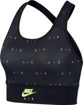 Nike - Air Swoosh Medium-Support Sports Bra - Zwart - Dames - maat  XS