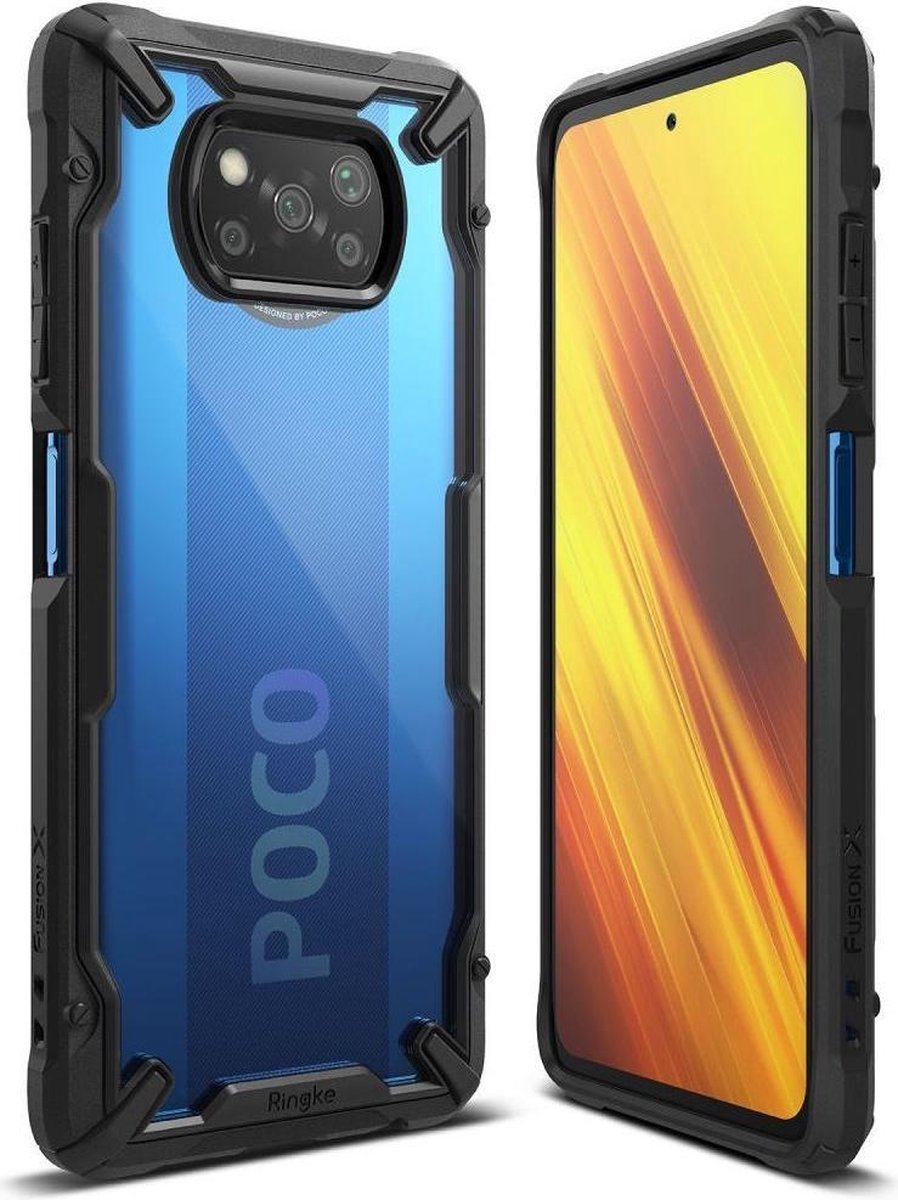 Ringke Fusion X Xiaomi Poco X3 X3 Pro Hoesje Back Cover Zwart Bol 9159