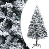 Kunstkerstboom - Kerstboom - Met sneeuwvlokken - 180 cm