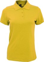 SOLS Ladies / Ladies Prime Pique Polo Shirt (Goud)