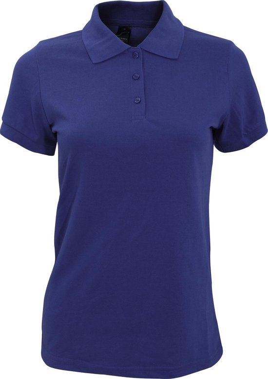 SOLS Dames/dames Prime Pique Polo Shirt (Franse marine)