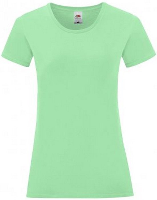 T-Shirt Iconic Fruit Of The Women / Ladies (Vert Menthe)
