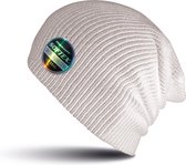 Result Winter Essentials Core Softex Beanie Hat (Wit)