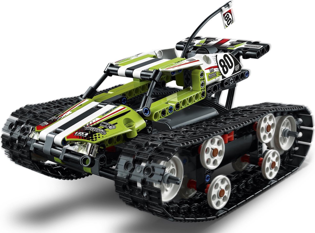 Vergelden borduurwerk Historicus LEGO Technic RC Rupsbandracer - 42065 | bol.com