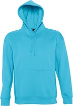 SOLS Slam Unisex Hooded Sweatshirt / Hoodie (Turquoise)