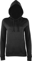 Awdis Gewoon Hoods Vrouwen/dames Girlie College Pullover Hoodie (Stormgrijs)