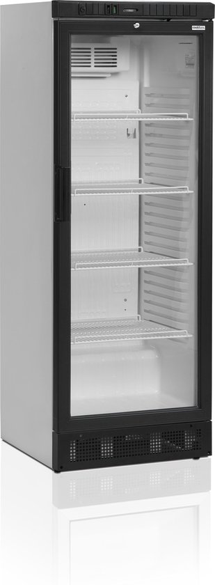 Koelkast: Cooldura Professionele Displaykoelkast - Drankenkoelkast met glazen deur - Model S10-I - 260 L, van het merk Cooldura