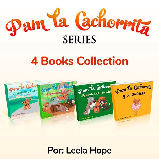 Pam La Cachorrita Serie de Cuatro Libros - cover