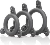 CalExotics - Pro Series Silicone Ring Set - Rings Zwart