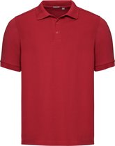 Russell Heren Poloshirt op maat Pique Polo (Klassiek rood)