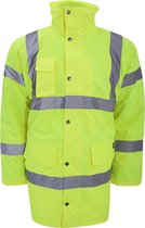 Dickies Premium Motorway Hi Vis Jas / Heren Werkkleding (Hi-Vis Geel)