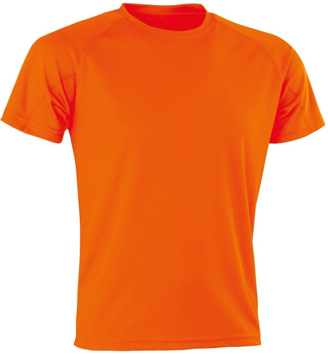 Spiro Heren Aircool T-Shirt (Flo Oranje)