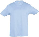 SOLS Kinderregent T-Shirt met korte mouwen (Hemelsblauw)