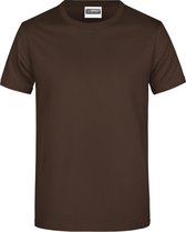 James And Nicholson Heren Basis T-Shirt (Bruin)