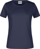 James And Nicholson T-shirt Basic / femme (bleu Marine)