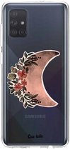 Casetastic Samsung Galaxy A71 (2020) Hoesje - Softcover Hoesje met Design - Autumn Moon Print