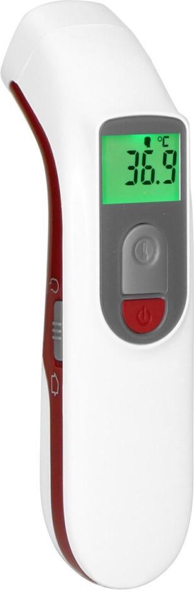 Braun Digitale Thermometer + Handige Opbergetui - Voorhoofdthermometer -  Age Precision