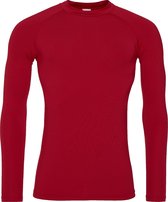 AWDis Gewoon Cool Mens Lange Mouw Bazelayer Top (Vuurrood)