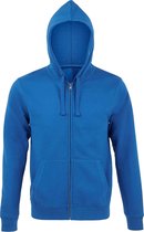 SOLS Heren Spike Full Zip Hooded Sweatshirt (Koningsblauw)