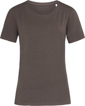 Stedman Dames/Dames Sterren T-Shirt (Donkere chocolade bruin)