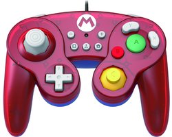 Hori Controller - Geschikt voor Nintendo Switch - Officieel Gelicenseerd - Smash Bros Gamepad Mario