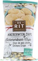 De Rit Kikkererwtchips Sour Cream Bio 75 gr