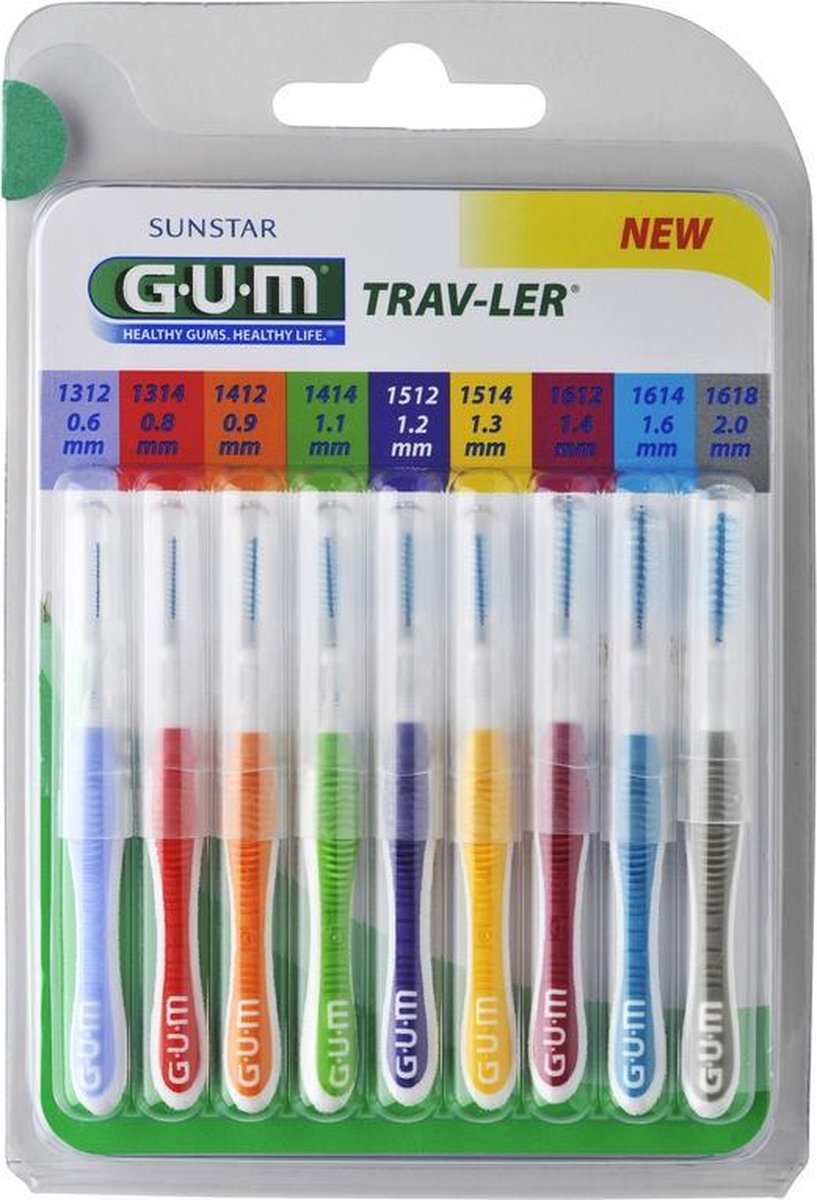 GUM Trav-ler ragers multipack - 9st