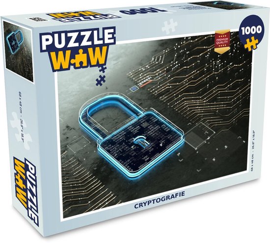 Puzzel 1000 stukjes volwassenen Informatica 1000 stukjes - Cryptografie -  PuzzleWow... | bol.com