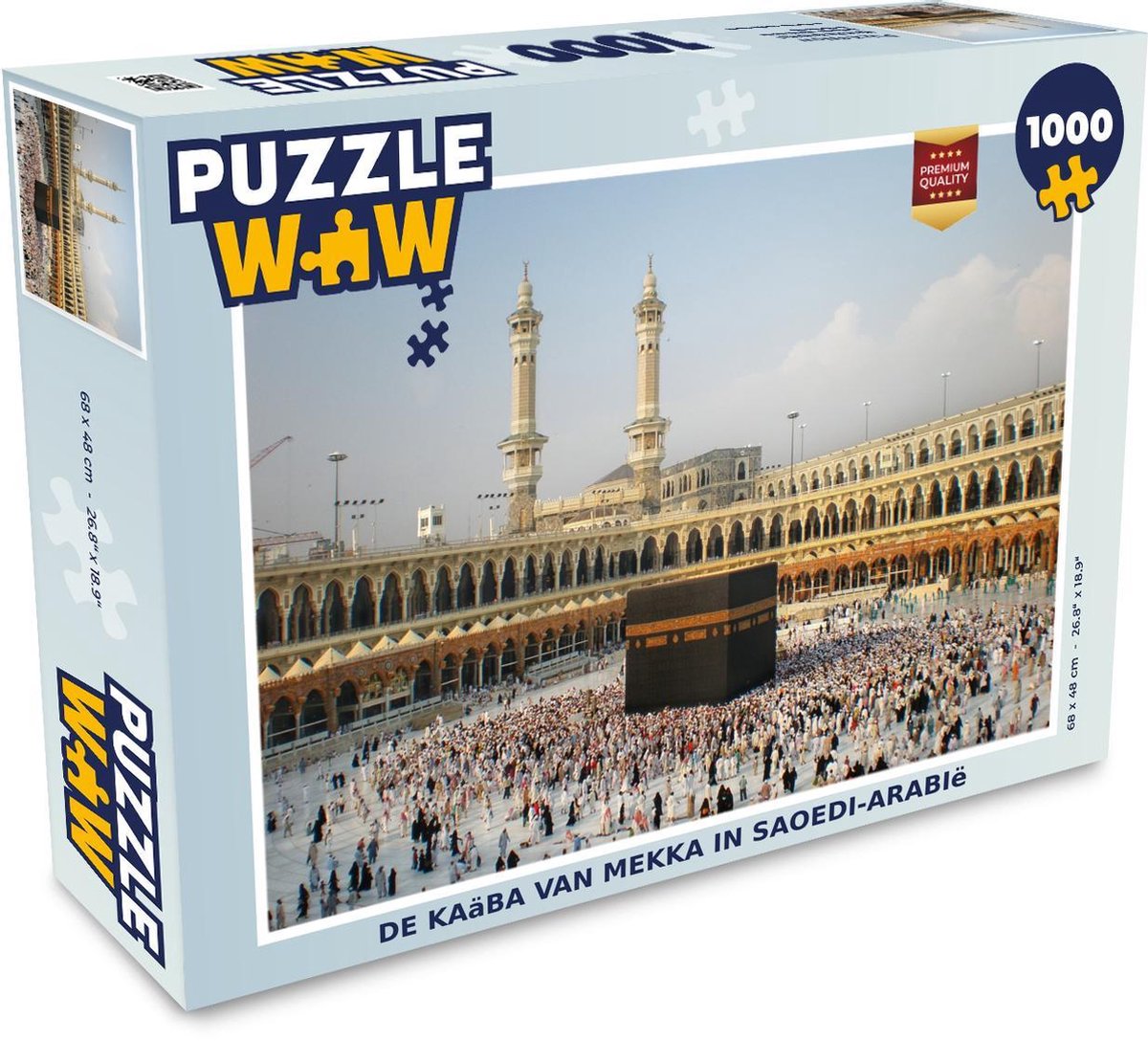 Puzzle Mecca 1000 pièces - La Kaaba de la Mecque en Arabie Saoudite |  bol.com
